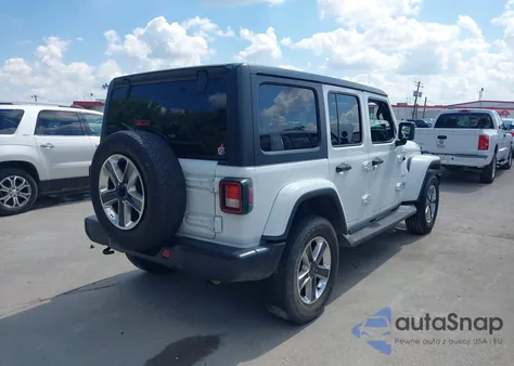 2019 Jeep Wrangler Unlimited Sahara 4X4 z USA, uszkodzony, nr VIN 1C4HJXEN5KW682340